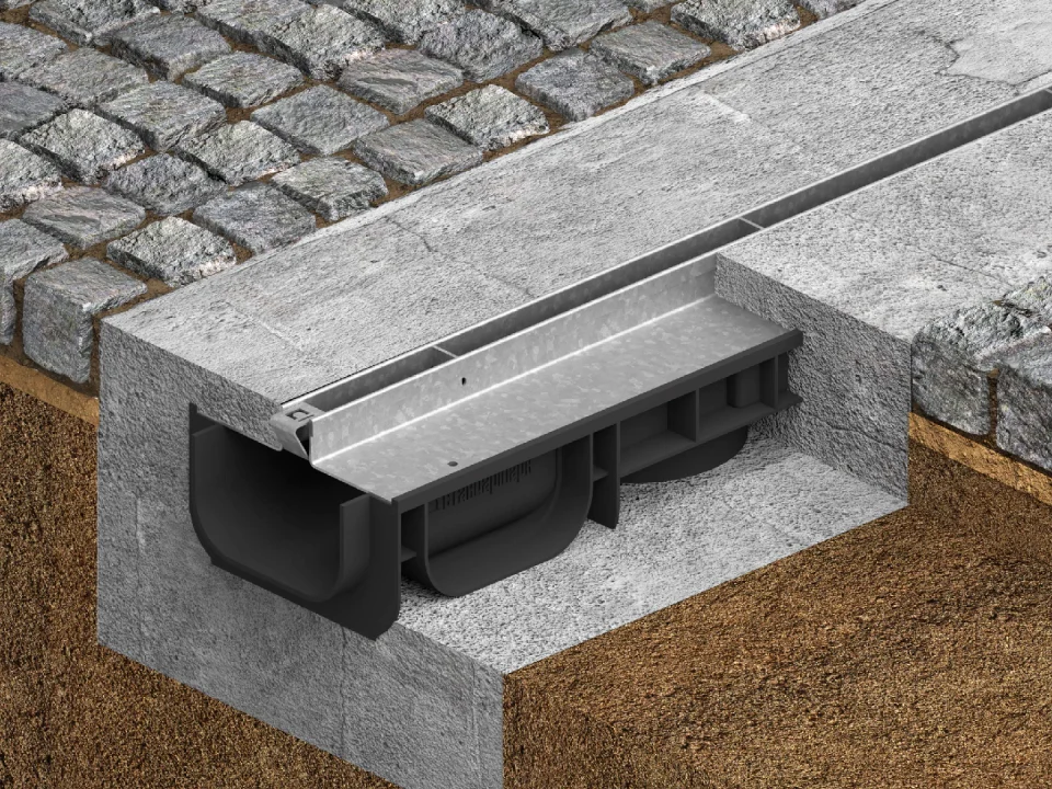 Reja Lateral Ranurada