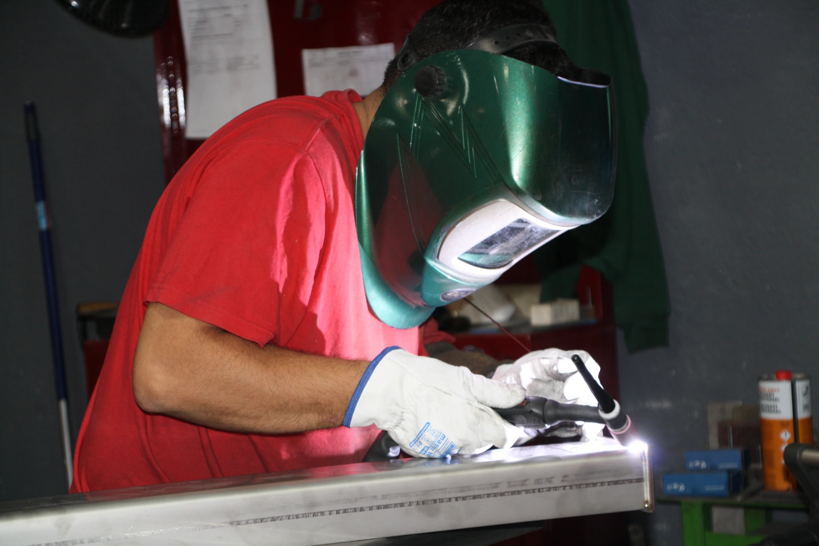 Proceso de soldadura