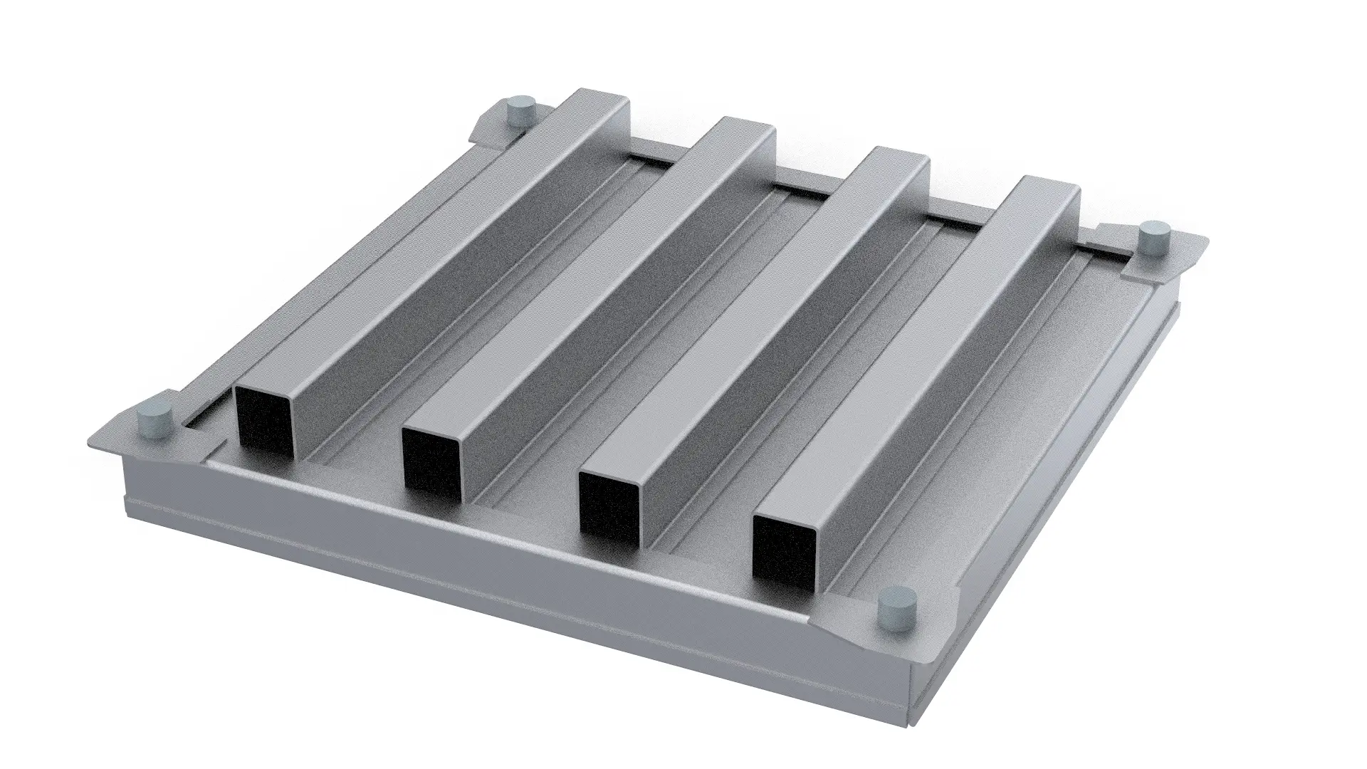 Gráfico - Tapa de Registro Estanco Galvanizado Reforzado Rellenable